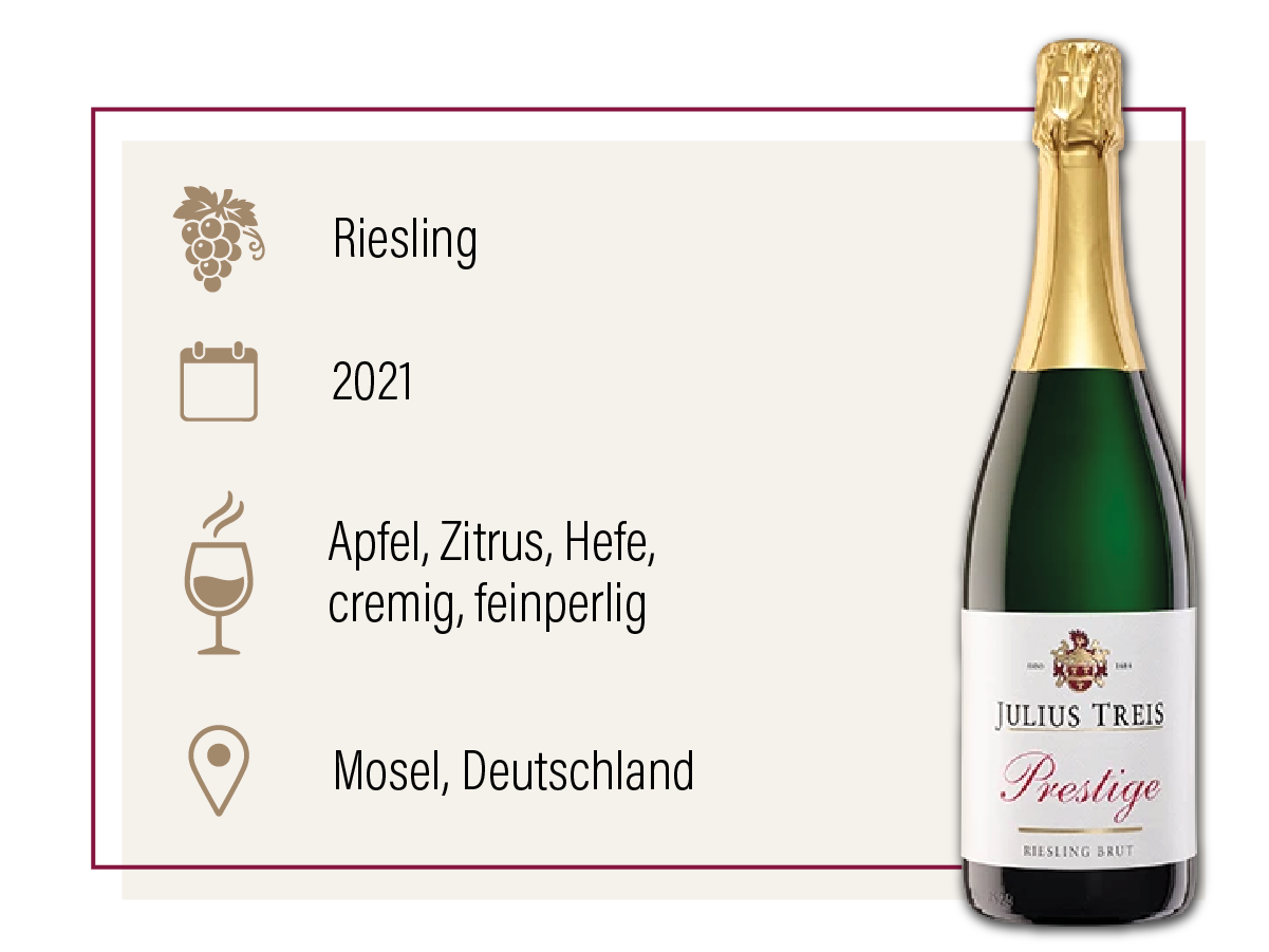Julius Treis - PRESTIGE Riesling Brut